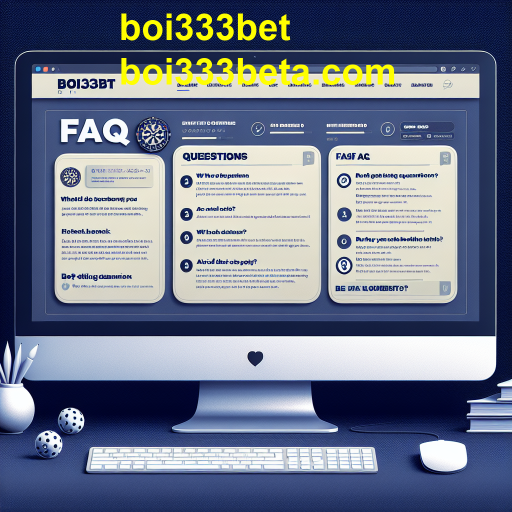 A Importância da FAQ em Sites de Apostas como o boi333bet